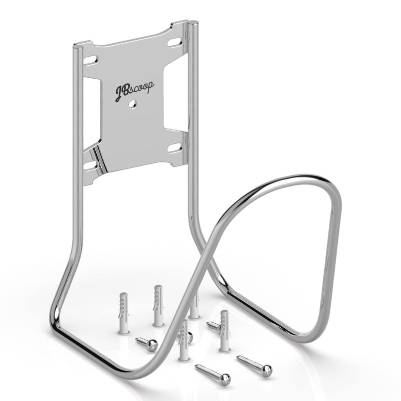 JBscoop Large Stainless Steel Hose Holder  Heavy Duty Hose Hanger - Image 1